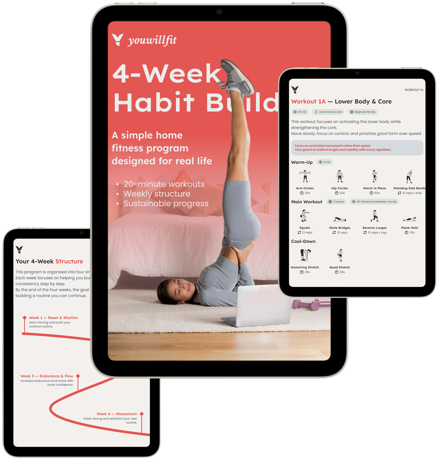 YouWillFit 4-week fitness program